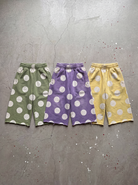 'POLKA DOT' 3/4 SHORTS