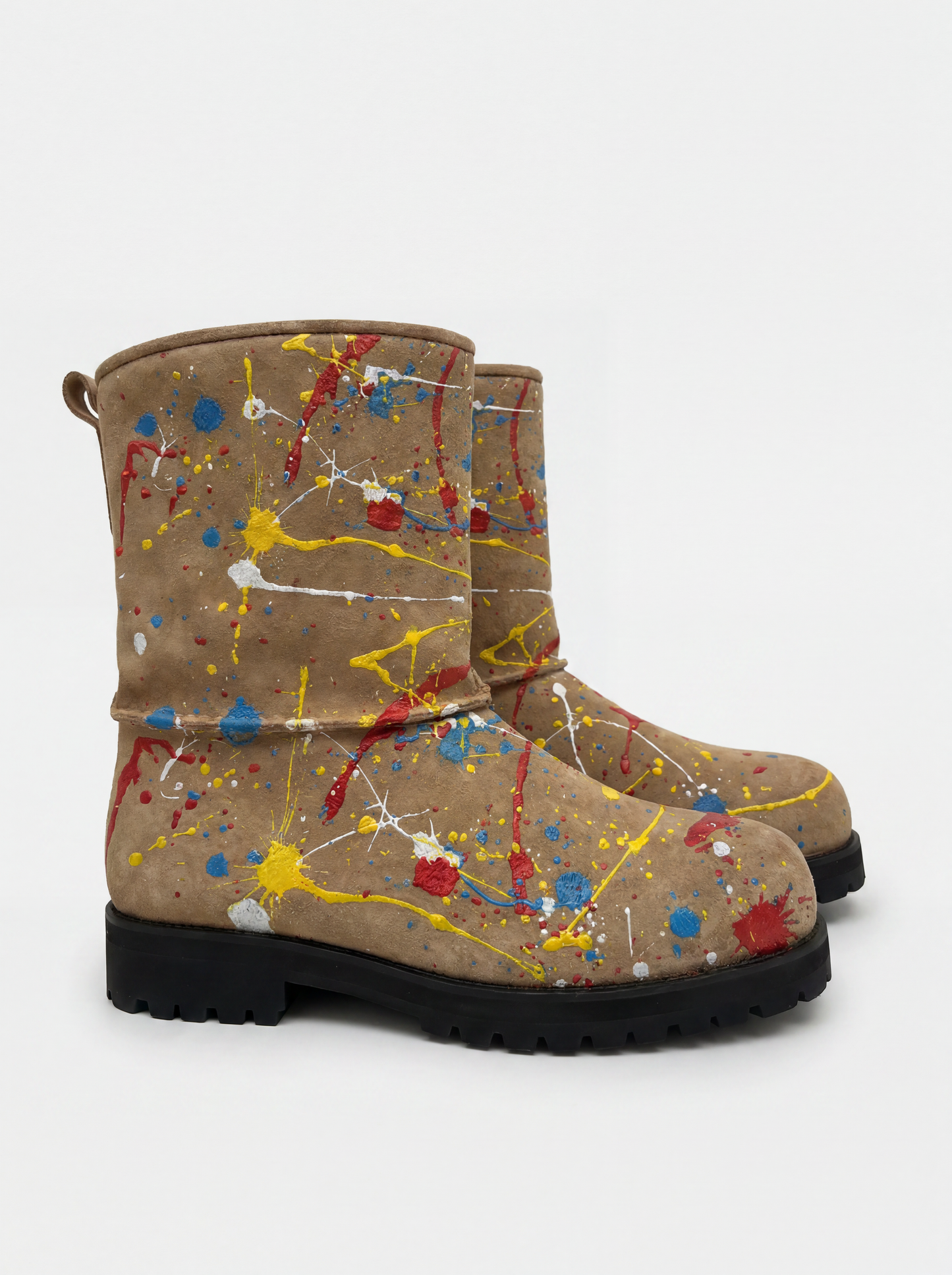 'PAINT SPLATTER' DETACHABLE BOOTS